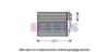 AKS DASIS 129018N Heat Exchanger, interior heating